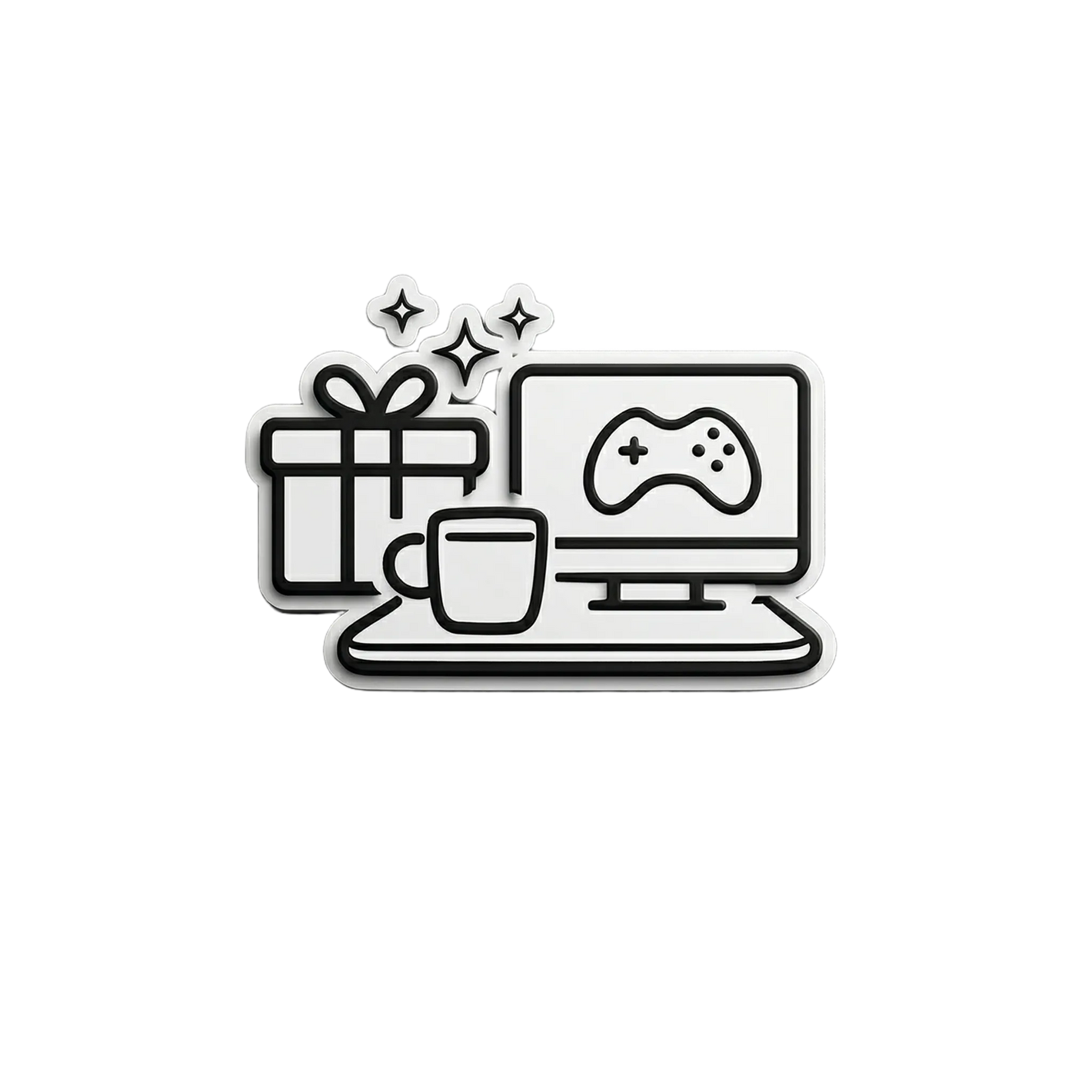 extended mouse pad for office gaming gift multi purpose desk mat icon