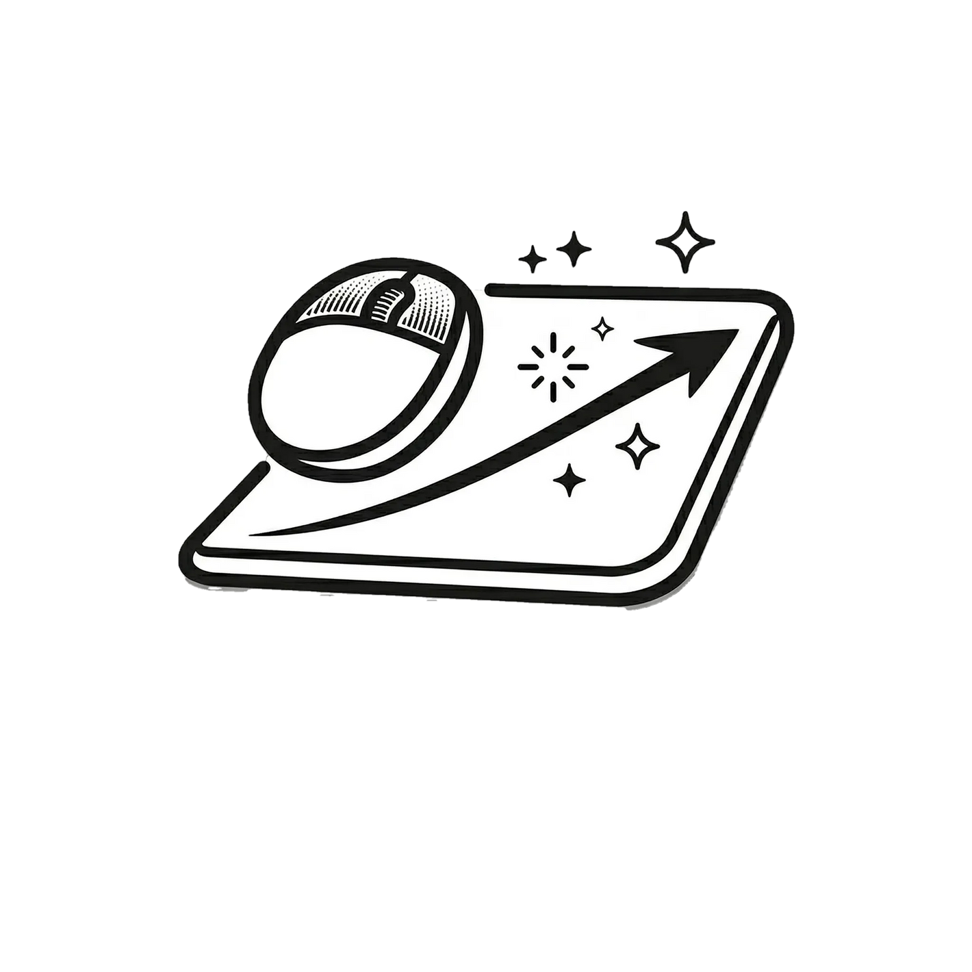 precision control smooth surface gaming mouse pad accurate tracking performance icon